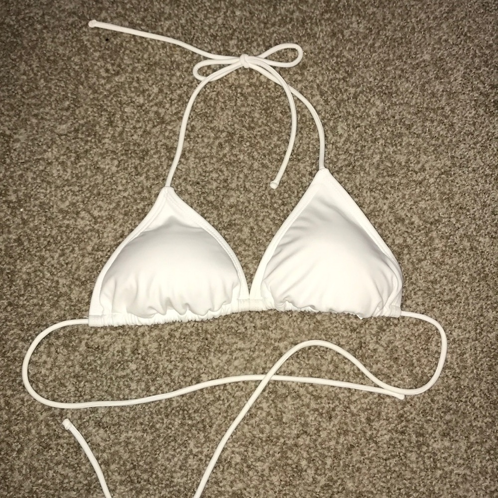 White Bikini top.